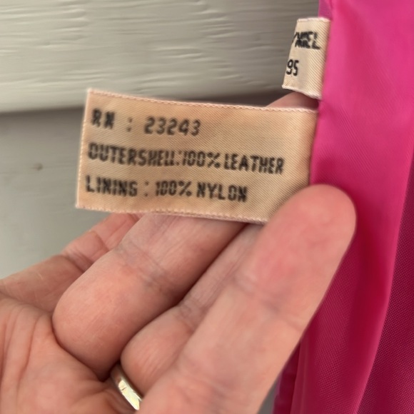 Vintage leather/ suede skirt size 6 - Picture 5 of 6